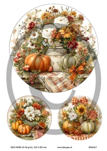  Ryžový papier na decoupage  DEK317