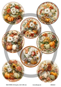  Ryžový papier na decoupage  DEK315