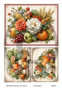  Ryžový papier na decoupage  DEK324