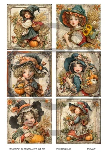  Ryžový papier na decoupage  DEK330