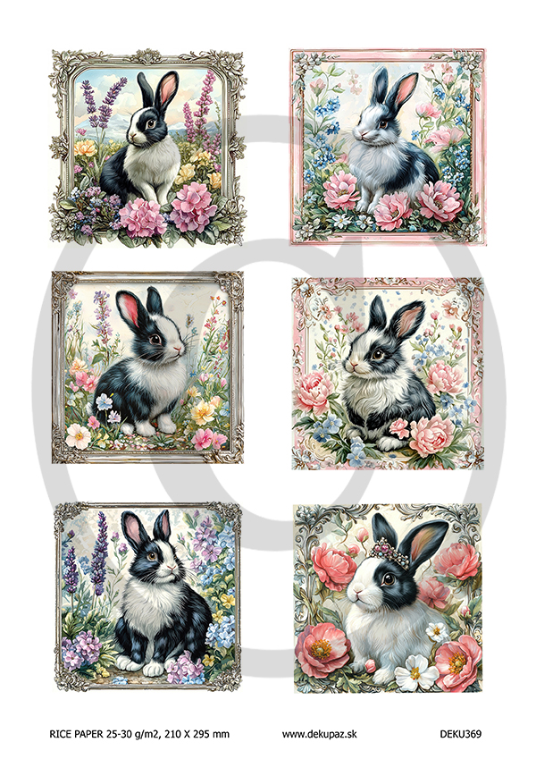  Ryžový papier na decoupage  DEK369