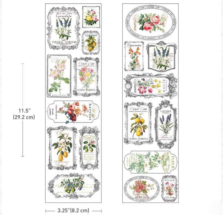 Luxe transfer Fleur de Frame