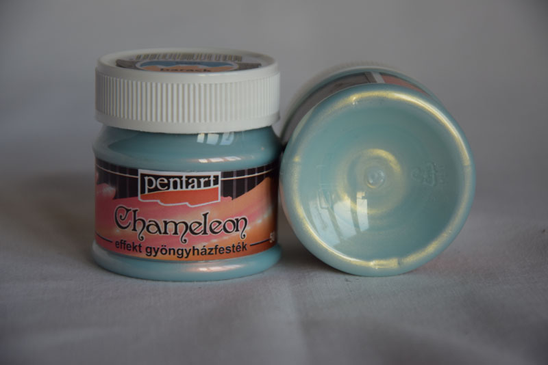 Chaméleon farba 50 ml , modrá-zlatá