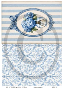  Ryžový papier na decoupage  DEK404