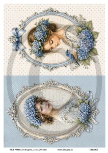 Ryžový papier na decoupage  DEK407