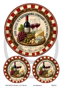  Ryžový papier na decoupage  DEK414