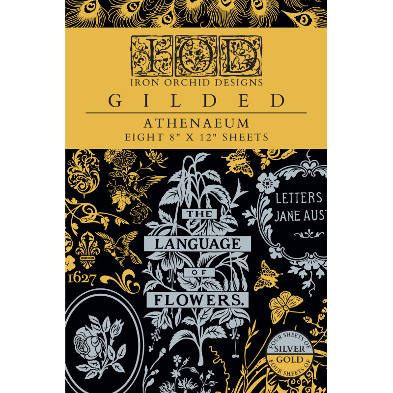 IOD transfer Athenaeum GILDED