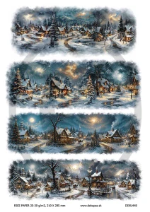  Ryžový papier na decoupage  DEK448