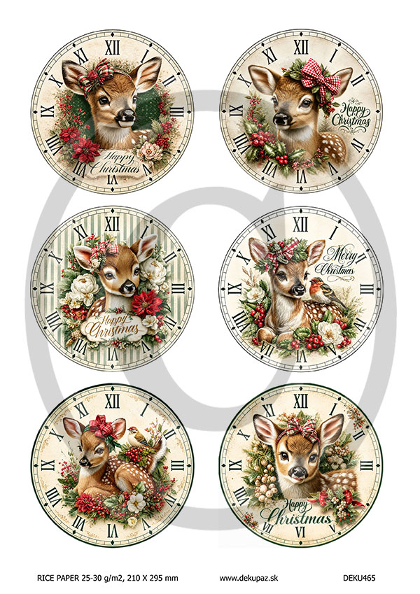 Ryžový papier na decoupage DEK46