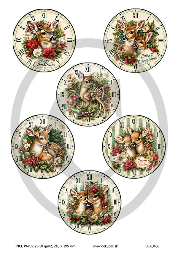 Ryžový papier na decoupage DEK466