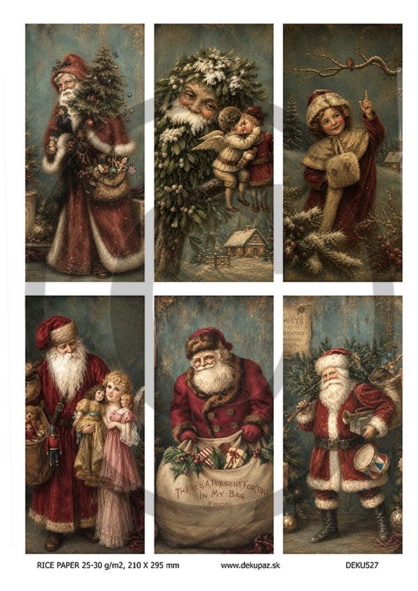 Ryžový papier na decoupage DEK527