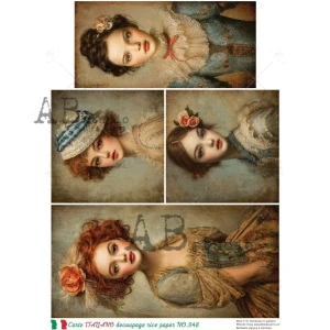 Ryžový papier na decoupage CI948