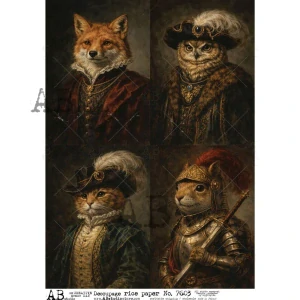 Ryžový papier na decoupage AB7603