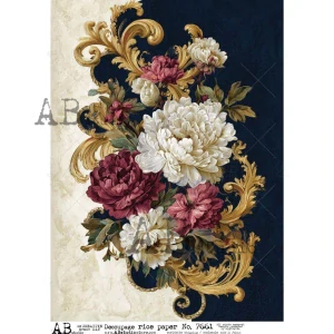 Ryžový papier na decoupage AB7661