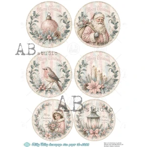 Ryžový papier na decoupage MV1286
