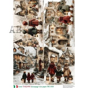 Ryžový papier na decoupage CI1099