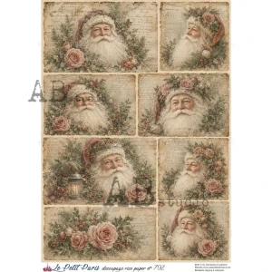 Ryžový papier na decoupage L792