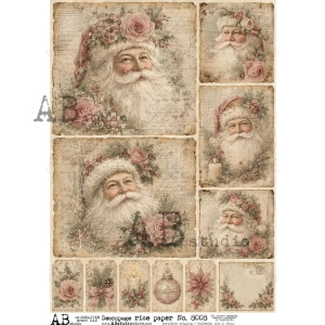 Ryžový papier na decoupage AB8008