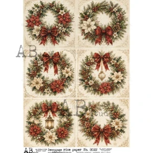 Ryžový papier na decoupage AB8022