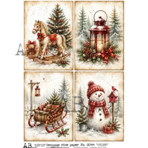 Ryžový papier na decoupage AB8044