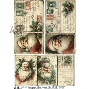 Ryžový papier na decoupage AB8048