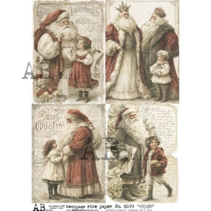 Ryžový papier na decoupage AB8099