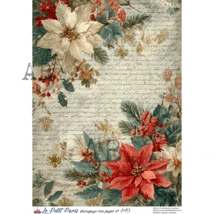 Ryžový papier na decoupage L849