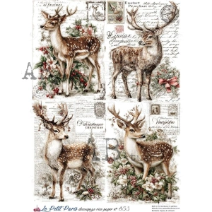 Ryžový papier na decoupage L853