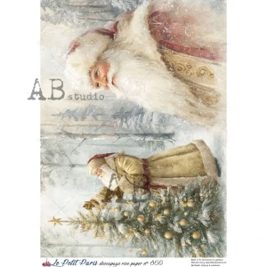 Ryžový papier na decoupage L860