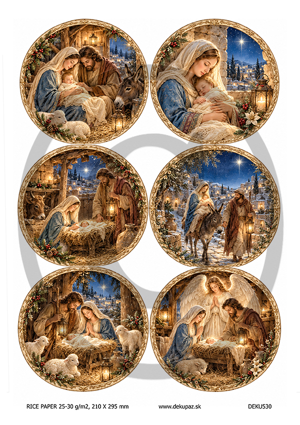 viancná servítka na decoupage