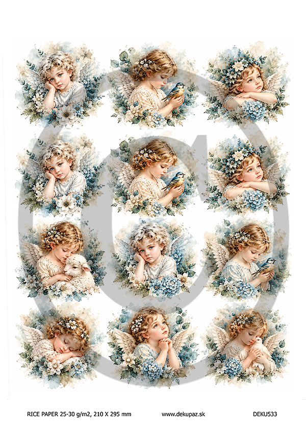 viancná servítka na decoupage