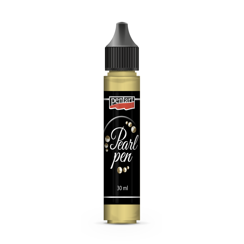 Perlové pero 30 ml, zlatá