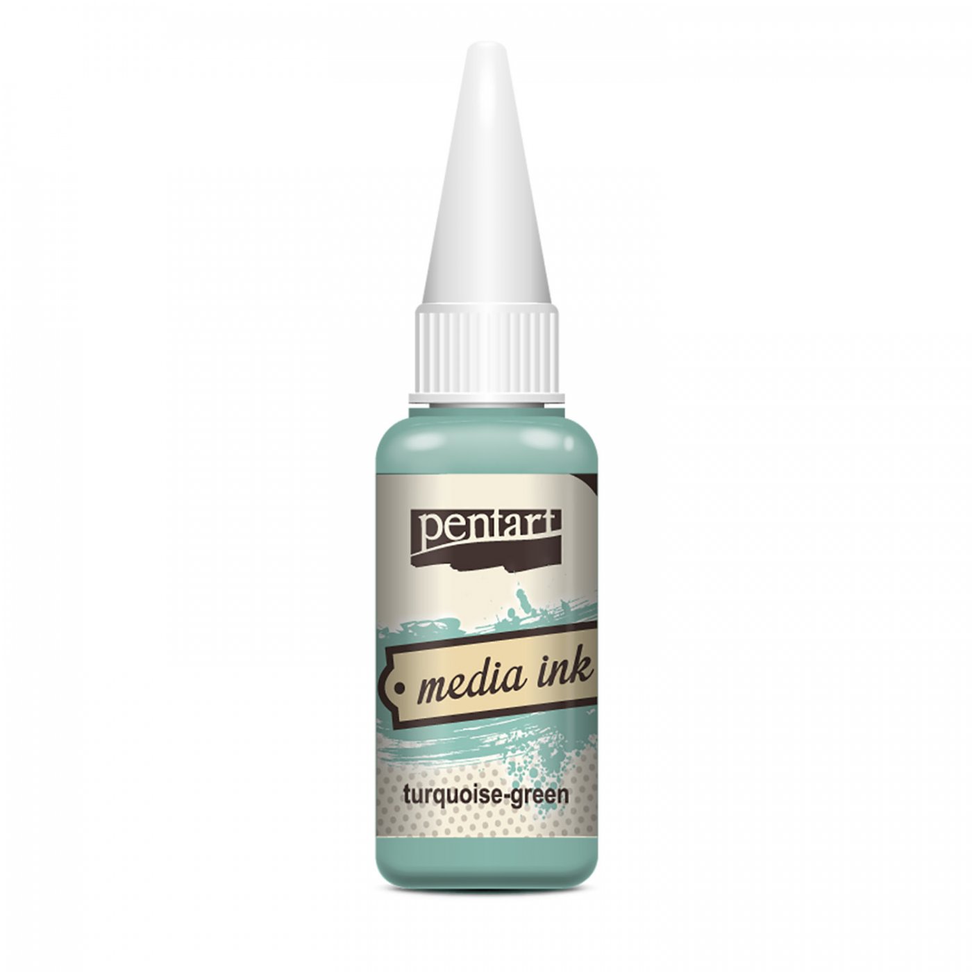Media ink turquoise green