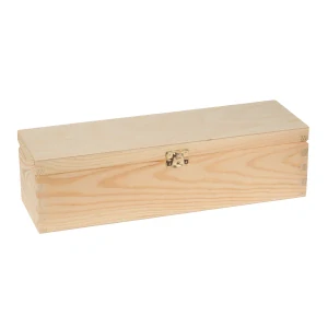 Drevená darčeková krabica na víno 