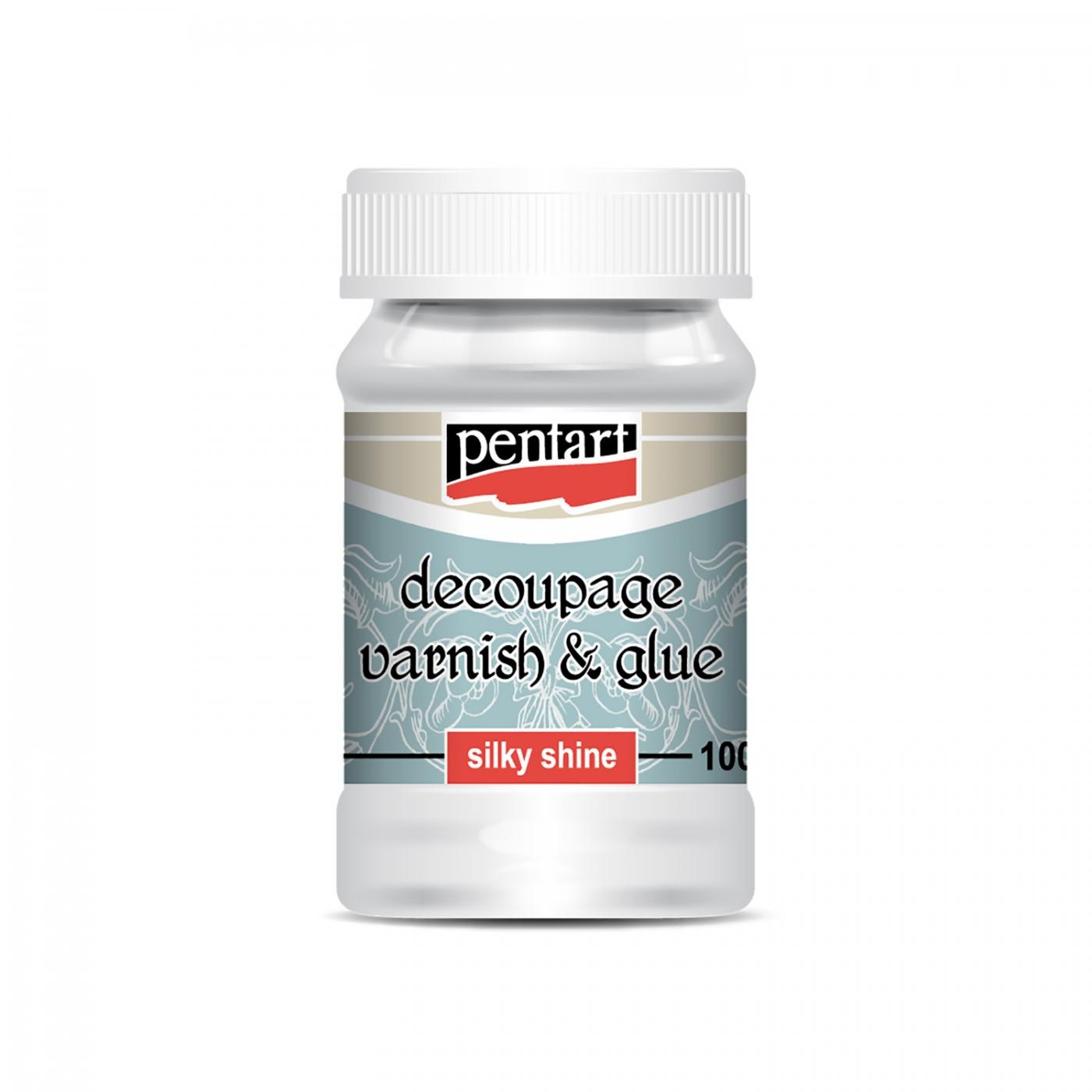 Lepidlo a lak na decoupage, 100 ml