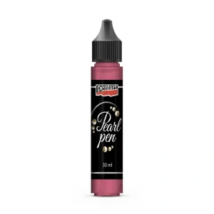 Perlové pero 30 ml, rúžovo červená