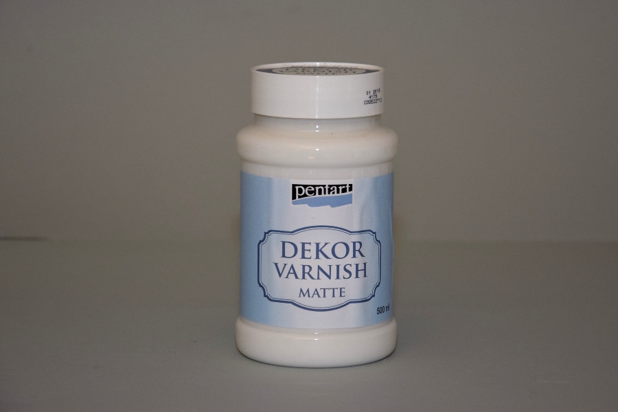 Dekoračný lak, matný,  500 ml