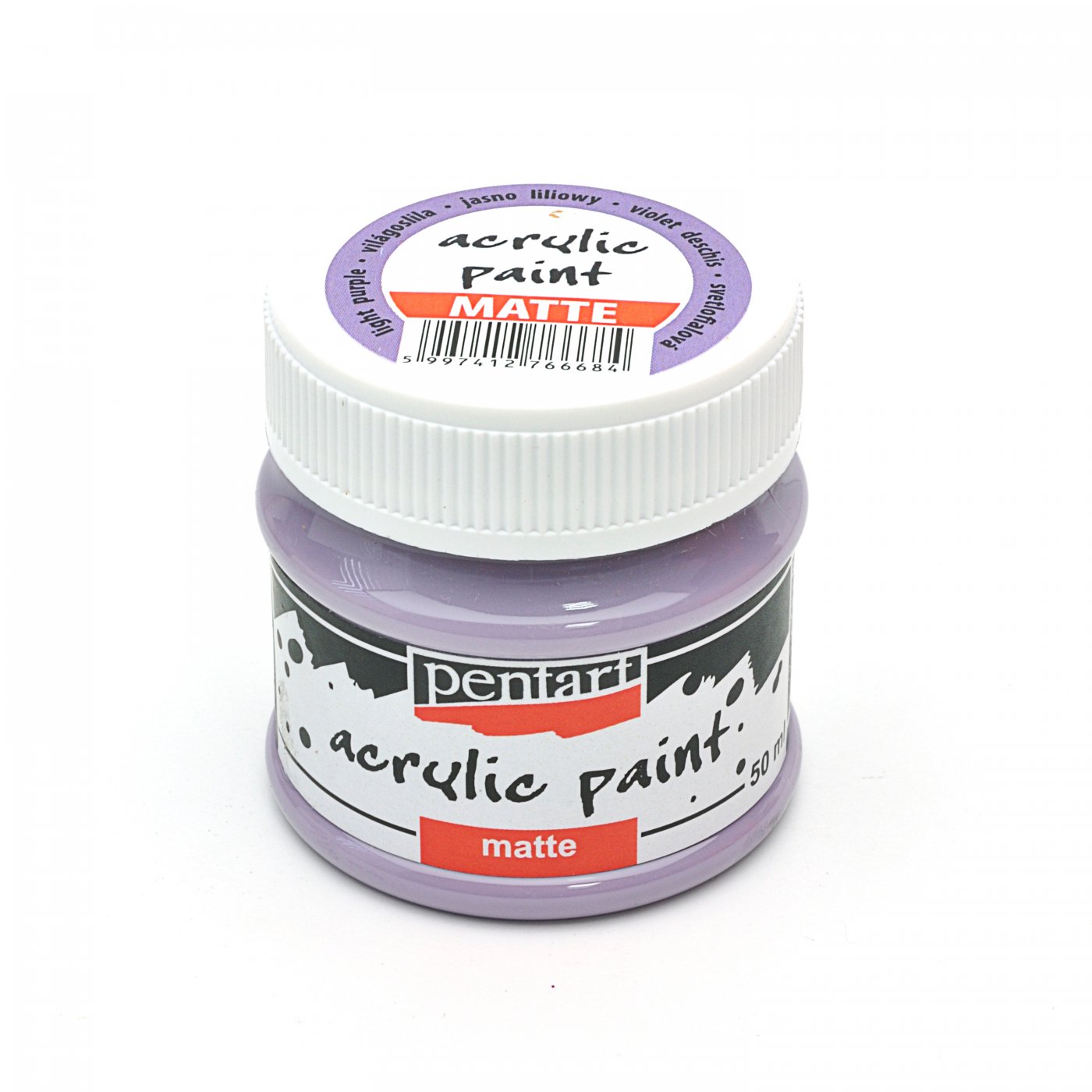Matná akrylová farba PENTART 50 ml svetlofialová