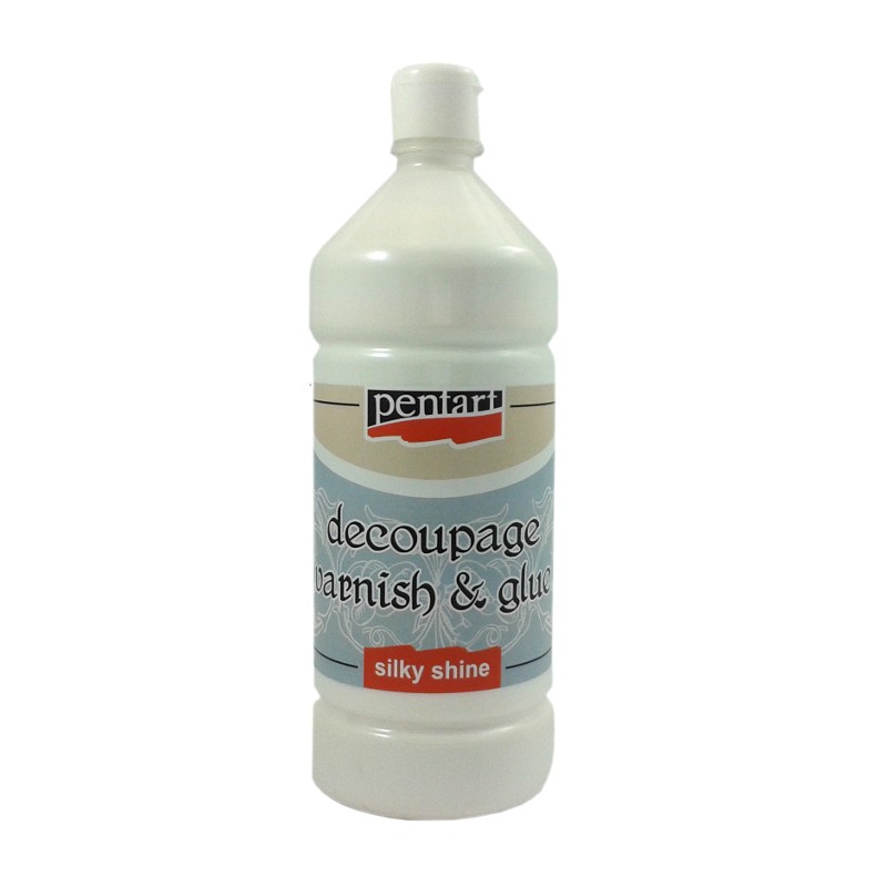 Lepidlo a lak na decoupage,1 L, PENTART
