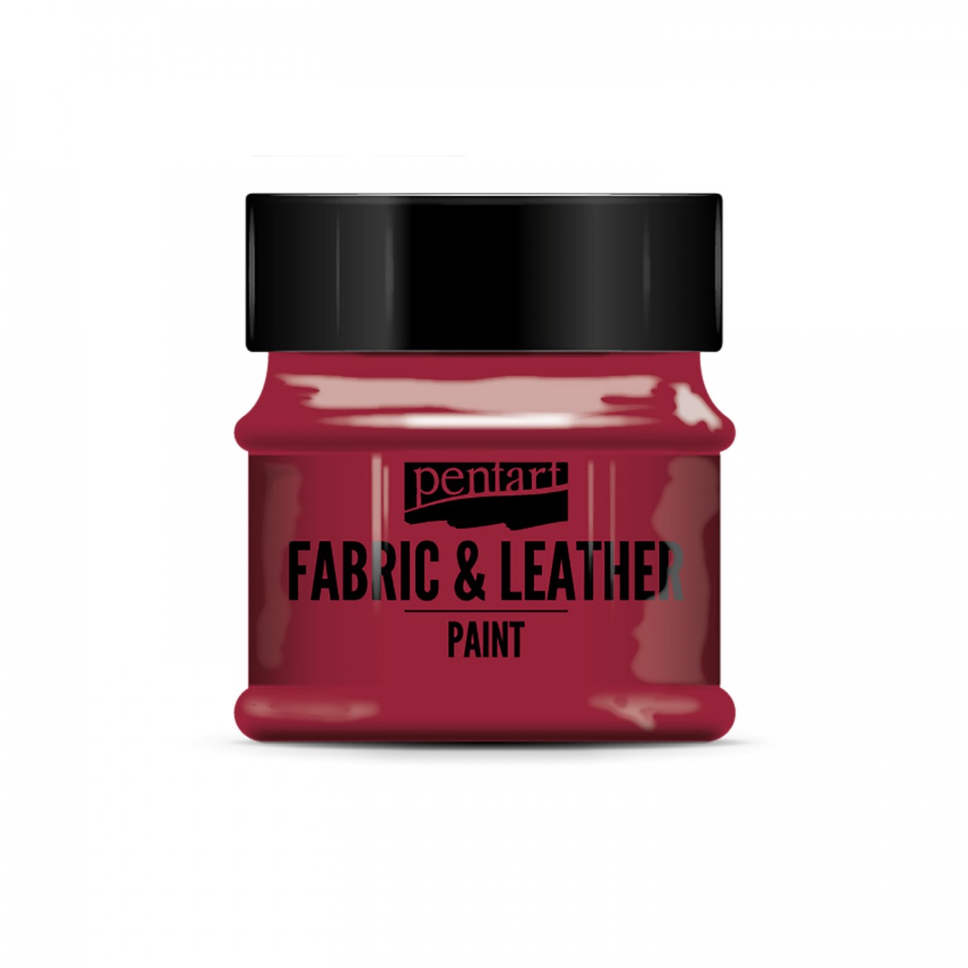 Farba na textil a kožu, červená, 50 ml, PENTART