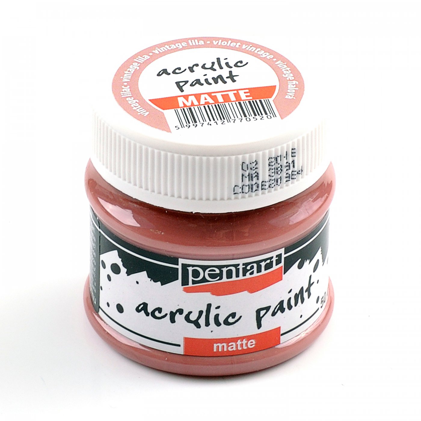 Akrylová farba matná PENTART 50ml vintage fialová