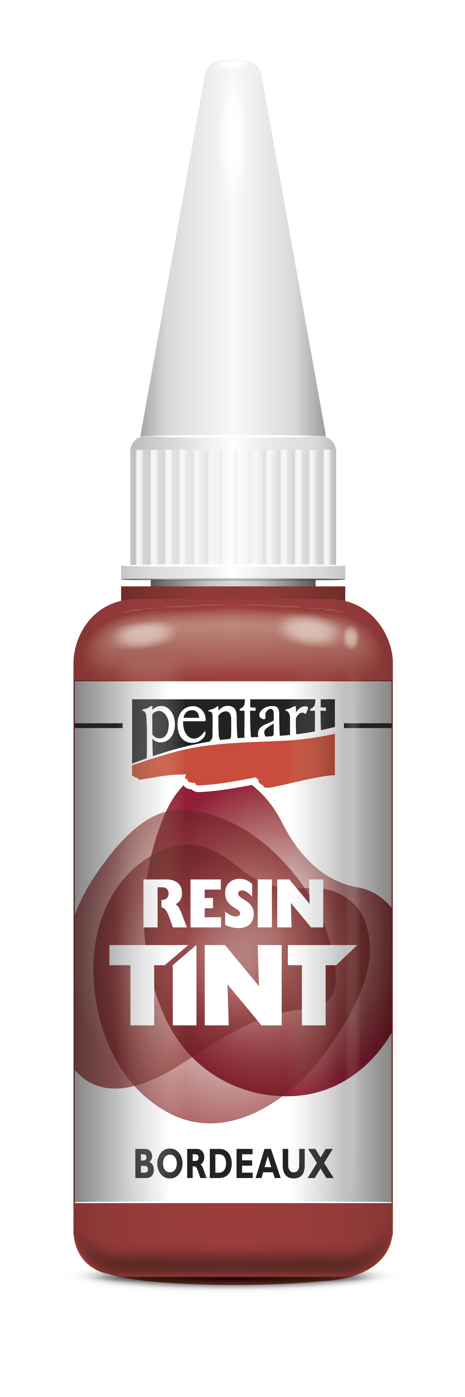 Farbivo do živice (resin tint), bordová, 20 ml