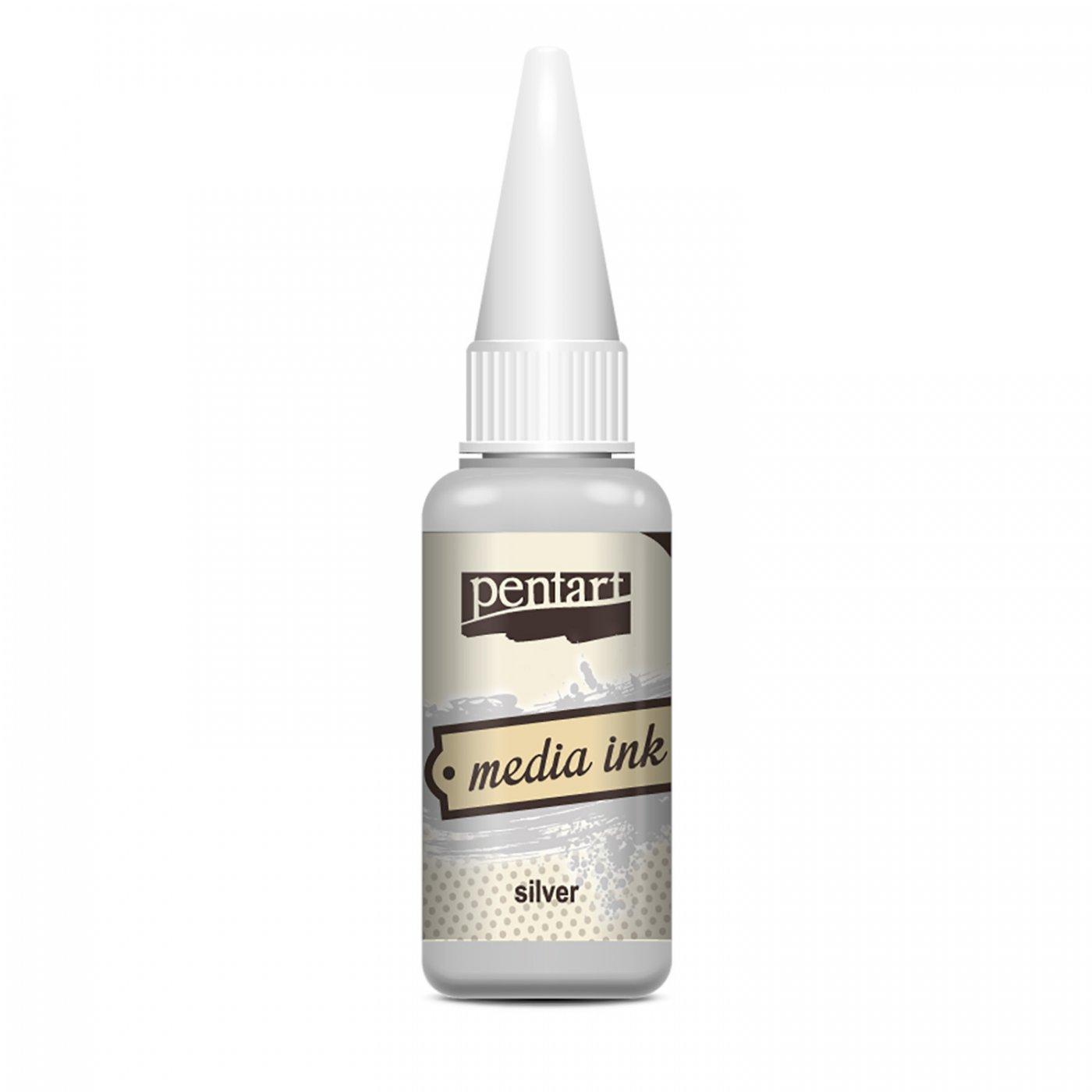 Media ink silver