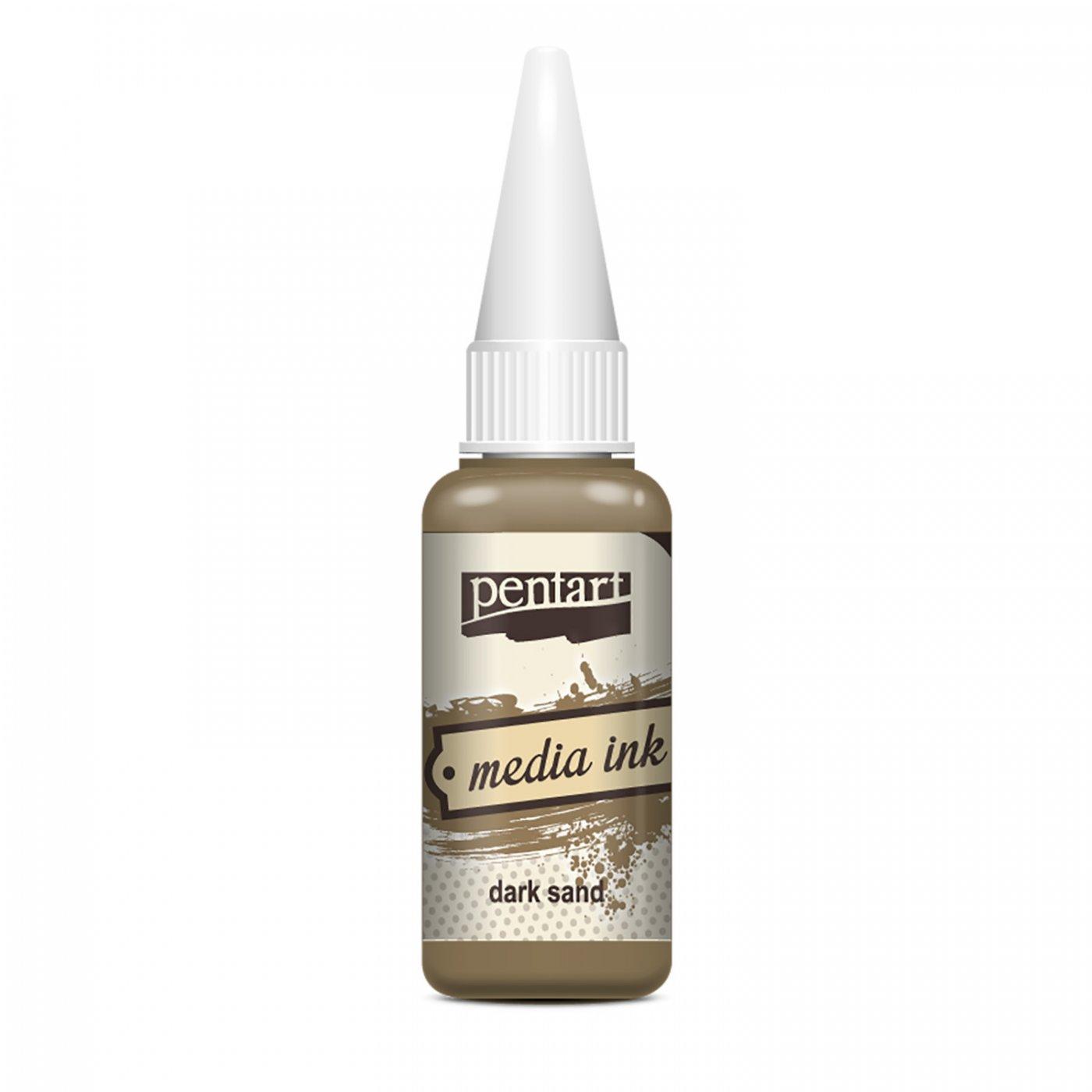 Media ink dark sand