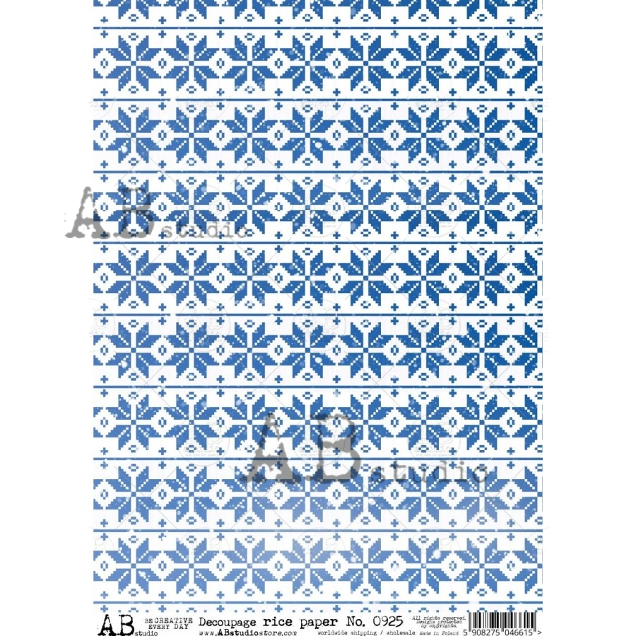 Ryžový papier na decoupage AB925