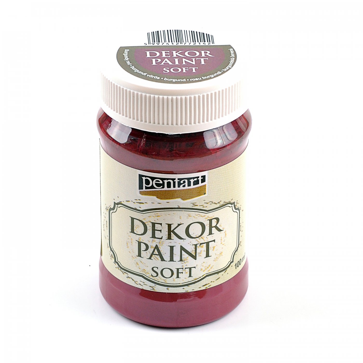 Dekor Paint Soft kriedová vintage farba burgundská červená