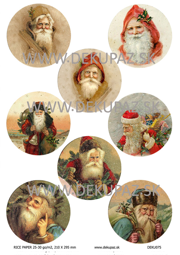 Ryžový papier na decoupage DEK075
