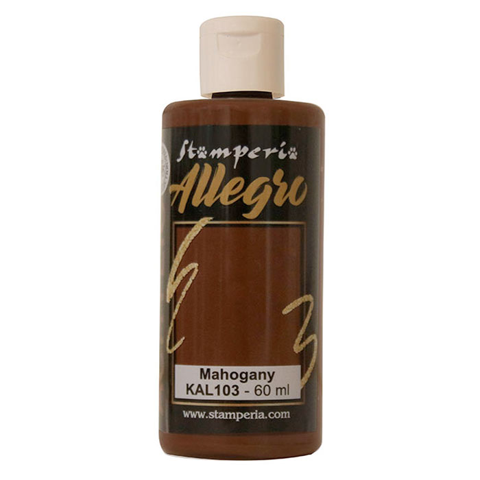 Allegro matná akrylová farba,mahagónová