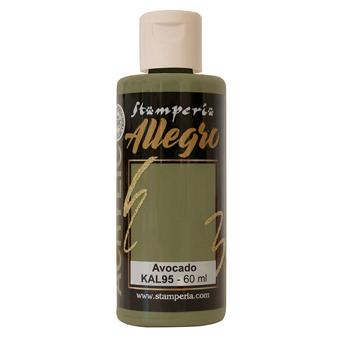 Allegro matná akrylová farba, avokado zelená