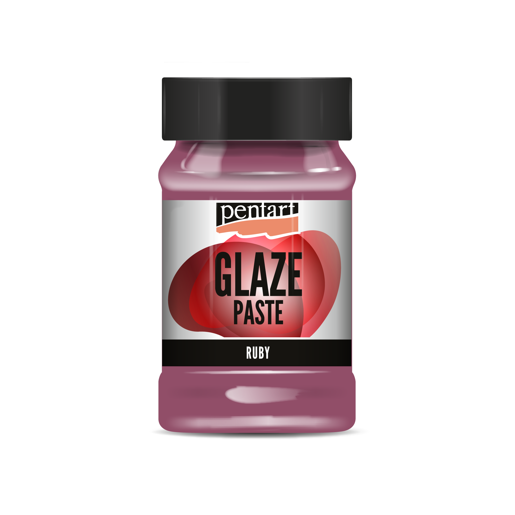 Glazovacia pasta, rubinová, 100 ml